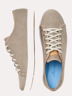 Peter Millar Men's Summer Sneaker -Standrews Links Officials Store ms19f07 palegreyalt2