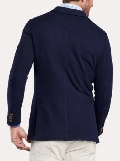 Peter Millar Men's Spring Knit Blazer -Standrews Links Officials Store ms19j10 navyalt1