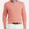 Peter Millar Men's Seaside Cotton Slub Quarter-Zip