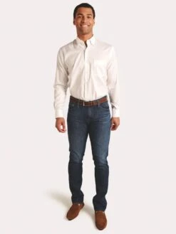 Peter Millar Royal Oxford -Standrews Links Officials Store ms19w00nbl whitealt3