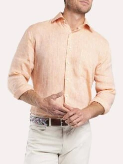 Peter Millar Crown Cool Linen Shirt