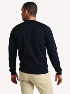 Citizens Of Humanity Collegiate Ragland Crew Neck Pullover -Standrews Links Officials Store msk501 darknavyalt2