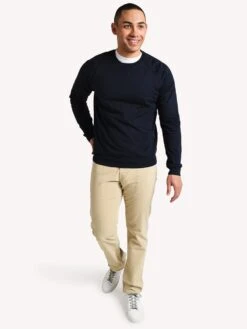 Citizens Of Humanity Collegiate Ragland Crew Neck Pullover -Standrews Links Officials Store msk501 darknavyalt3