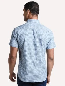 Faherty Brand Men's Short-Sleeve Everyday Button-Down Shirt -Standrews Links Officials Store mws1988 fishscalereduxalt2