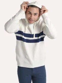 Faherty Brand Coastal Loop Crew -Standrews Links Officials Store mys1902 whitedoublesurfstripealt3