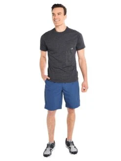 The North Face Men's Backyard Pocket Tee -Standrews Links Officials Store nf0a2wma tnfdarkgreyheatheralt3