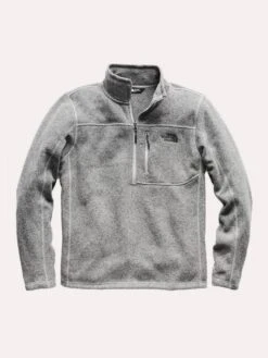 The North Face Men's Gordon's Lyons 1/4 Zip -Standrews Links Officials Store nf0a33r7 dyytnfmediumgreyheatheralt2
