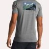 The North Face Men's Short Sleeve Gradient Desert Tri Blend Pocket Tee
