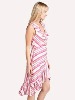 Parker® Parker Candy Striped Dress -Standrews Links Officials Store p9d5396rvc poolsidestripealt1