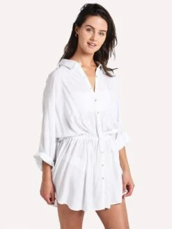 L Space Pacifica Tunic -Standrews Links Officials Store paccv19 whitealt2