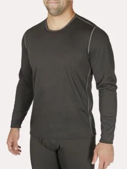 Hot Chillys Men's Pepper Bi-Ply Crewneck