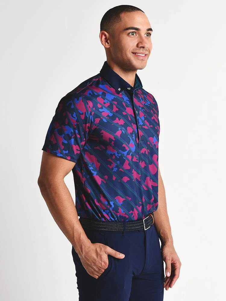 Greyson Camo Reptile Print Polo 4 Greyson Camo Reptile Print Polo - Image 4