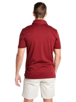Texas Standard Gameday Performance Hybrid Polo -Standrews Links Officials Store perfhbplo mrnwhtalt2
