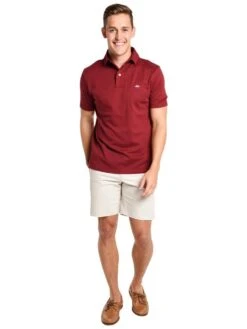 Texas Standard Gameday Performance Hybrid Polo -Standrews Links Officials Store perfhbplo mrnwhtalt3