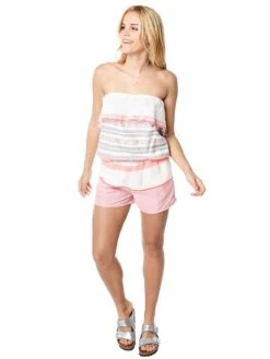 Lemlem Safia Playsuit -Standrews Links Officials Store r1726 rosealt3