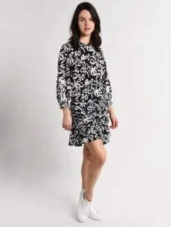 Tanya Taylor Block Print Mel Dress -Standrews Links Officials Store r191d527bp blackalt3