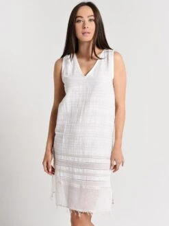Lemlem Kalali V Neck Dress