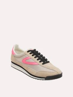 Tretorn Women's Rawlins2 Sneaker -Standrews Links Officials Store rawlins2 stone neonpink neonpinkalt1