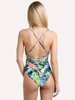 Red Carter Shore Club Juliette Maillot -Standrews Links Officials Store rcsr319845 whitealt2