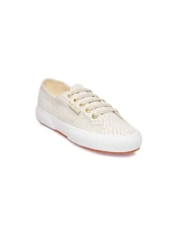 Superga Croc Linen -Standrews Links Officials Store s00c220 whitemultialt1