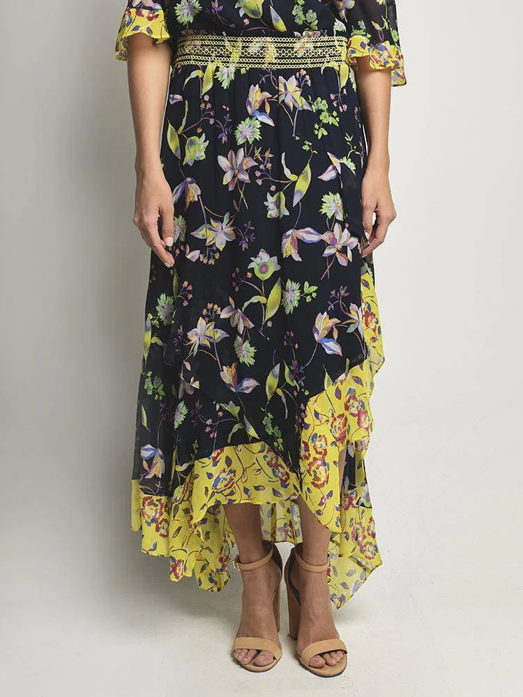 Tanya Taylor Garden Print Esmee Skirt 2 Tanya Taylor Garden Print Esmee Skirt - Image 2