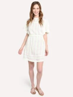 LemLem Women's Selata Butterfly Dress 9 LemLem Women's Selata Butterfly Dress -Standrews Links Officials Store s1905 lemonchiffonalt3