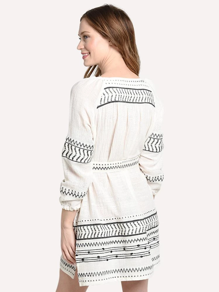 LemLem Women's Maya Blouse Dress 4 LemLem Women's Maya Blouse Dress - Image 4