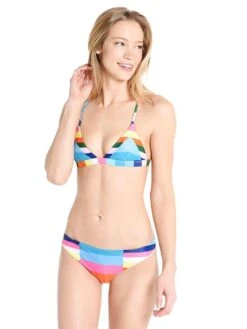 Mara Hoffman Women's Triangle Bralette Bikini Top -Standrews Links Officials Store s701094680 rainbowmulti 41723c46 62a5 4ff2 8989 3917852733e5