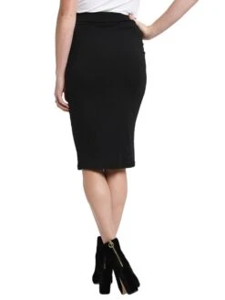 Re:Named Ava Pencil Skirt -Standrews Links Officials Store s9353 blackalt2
