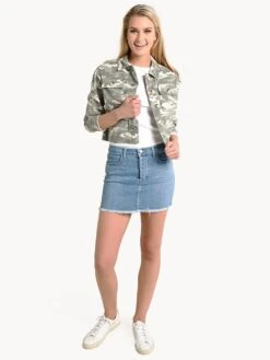 John & Jenn Hunter Cropped Jacket -Standrews Links Officials Store s960cj35 lightcamoalt3