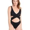 Solid & Striped The Poppy Wrap One Piece Swimsuit