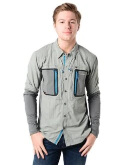 Simms Taimen Tricomp LS Fishing Shirt