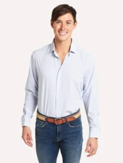 Mizzen + Main Chandler Trim Fit Dress Shirt