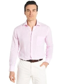 Peter Millar Men's Crown Cool Linen Sport Shirt