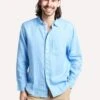 Tommy Bahama Men's Long Sleeve Sea Glass Breezer Linen Shirt