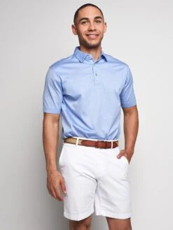 Peter Millar Briarwood Stripe Nanoluxe Polo