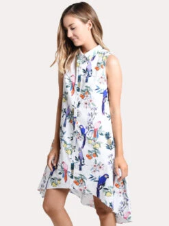 Whim Simone Dress -Standrews Links Officials Store simonedress blancalt1