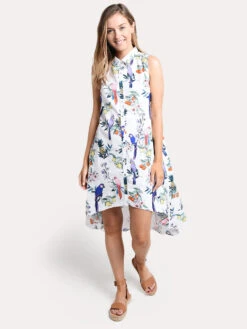 Whim Simone Dress -Standrews Links Officials Store simonedress blancalt3