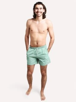 Bather Solid Sea Foam Swim Trunk -Standrews Links Officials Store solidseafoam seafoamalt3