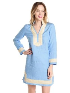 Sail To Sable Linen Dress