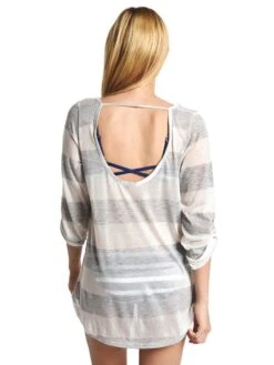 Splendid Mills Women's Homespun Tunic -Standrews Links Officials Store sp46827 gryalt2