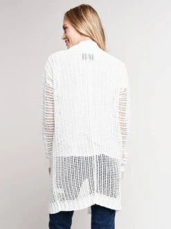 Brochu Walker The Mila Cardigan -Standrews Links Officials Store spa2456 doverwhitealt2