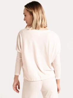 Eberjey Heather Slouchy Tee -Standrews Links Officials Store t1110l rosewateralt2