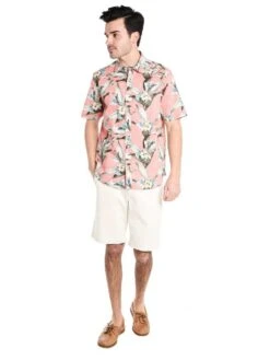 Tommy Bahama Men's Cape Floral Stretch-Cotton Camp Shirt -Standrews Links Officials Store t318539 shellrossaalt3