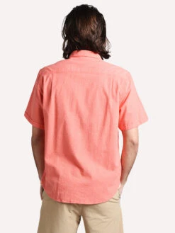 Tommy Bahama Men's Corvair Stretch-Cotton Shirt -Standrews Links Officials Store t321599 dubarrycoralalt2