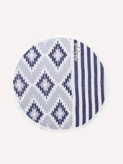 The Beach People Mountauk Round Towel