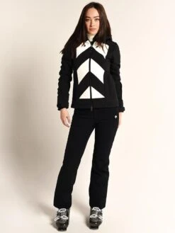 Perfect Moment Tignes Jacket -Standrews Links Officials Store tignes jacket black snowwhitestripealt2