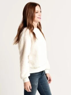 Mod Ref Furry Long Sleeve Top -Standrews Links Officials Store tm1302 creamalt1