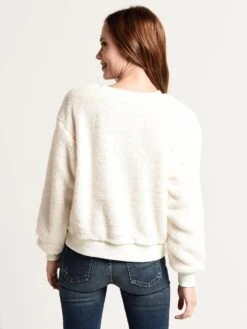 Mod Ref Furry Long Sleeve Top -Standrews Links Officials Store tm1302 creamalt2