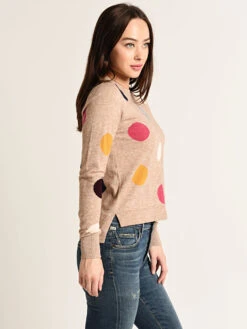 THML Polka Dot Sweater -Standrews Links Officials Store tmk685 2 multialt2
